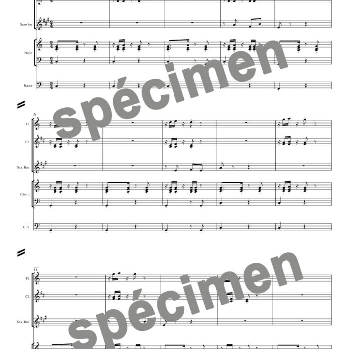 J'aime tes g'noux (orchestre et chant)