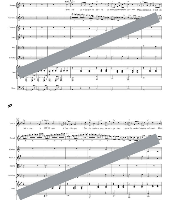 Göttingen (orchestre et chant)