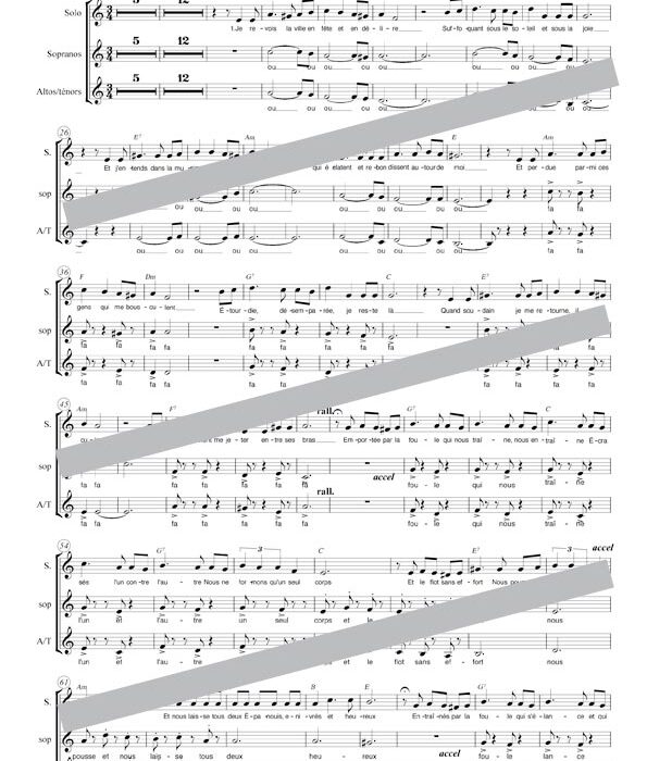 La foule (chant)