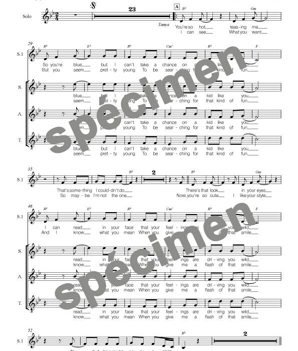 "Does your mother know" Abba (chant et orchestre)