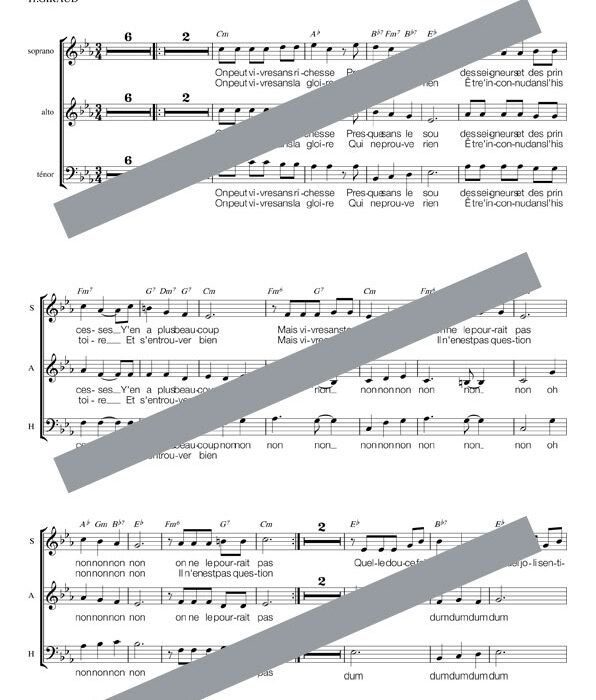 La tendresse (chant)