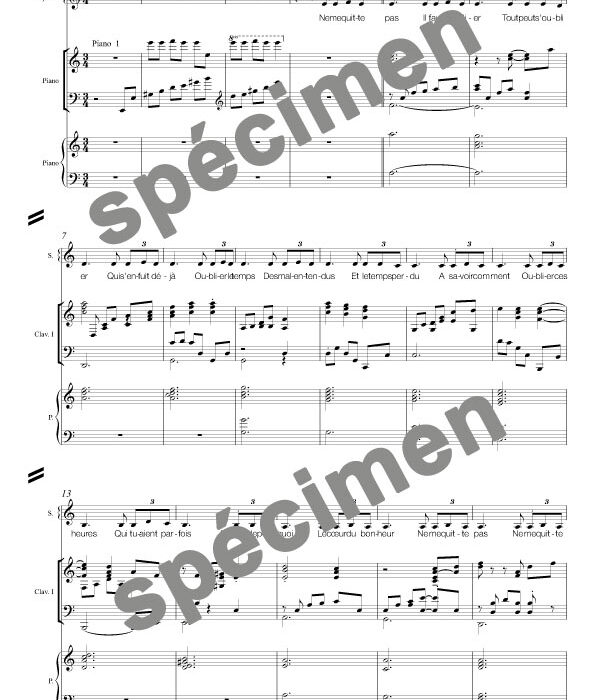 Ne me quitte pas (orchestre et chant)