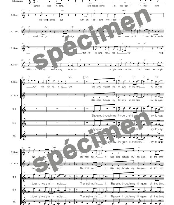 "Slipping" Abba (chant et orchestre)