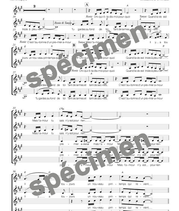 "Chiquitita" Abba (chant et orchestre)