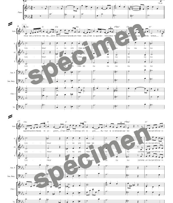 Forteresse (orchestre et chant)