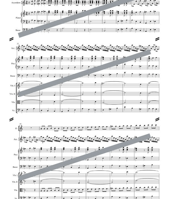 Amor de mis amores (orchestre et chant)