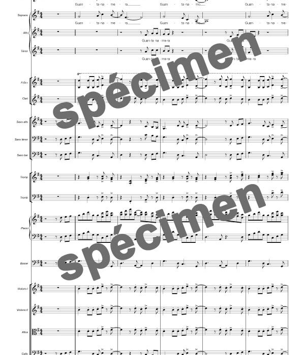 Guantanamera (orchestre et chant)