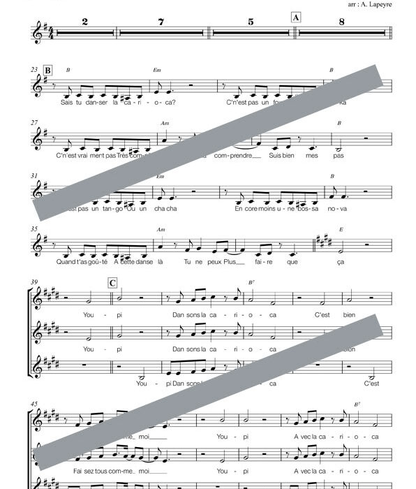 La carioca (chant)