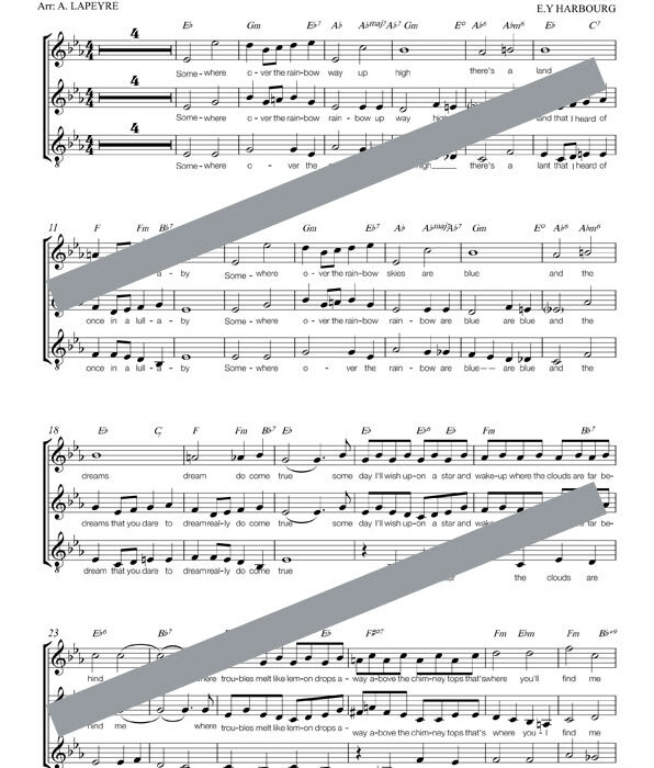 Over the rainbow (chant)