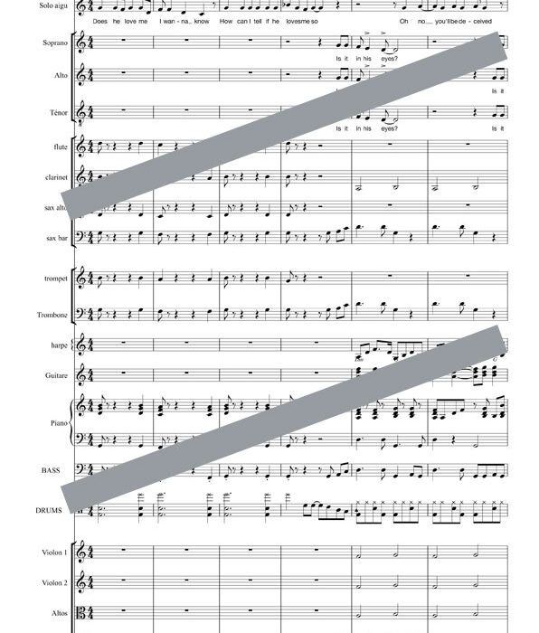 The shoop shoop song (orchestre et chant)