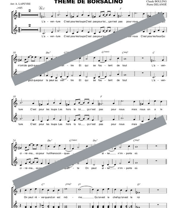 Borsalino (chant)