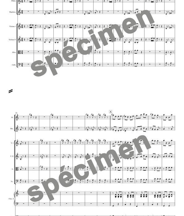 French cancan (orchestre à cordes)