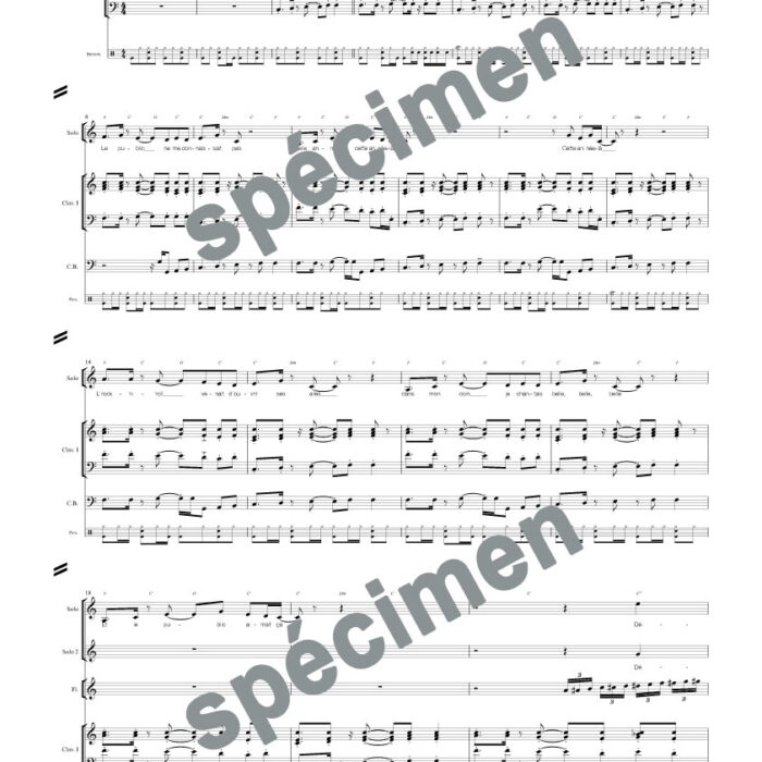 Cette année là (orchestre et chant)