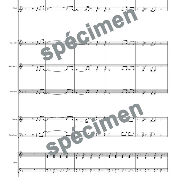 Et moi et moi et moi (orchestre et chant)