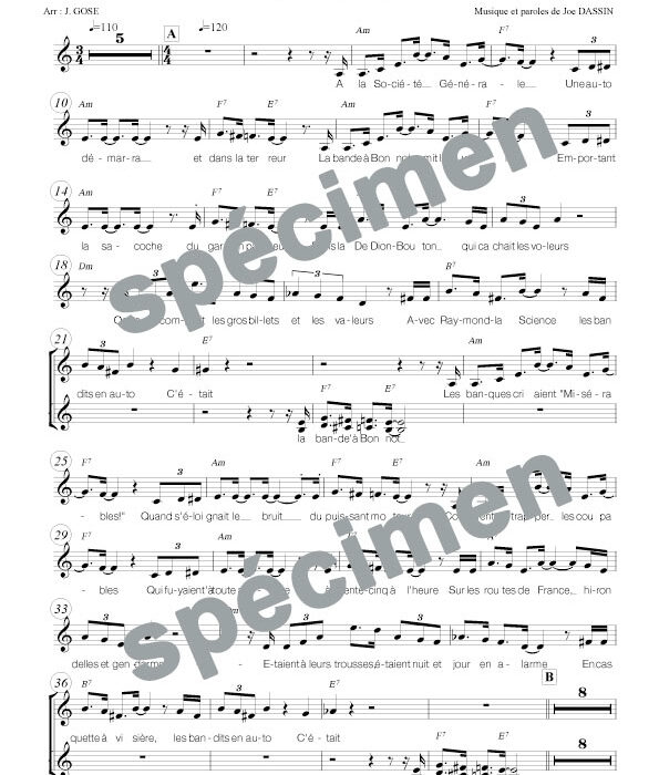 La bande à Bonnot (chant)