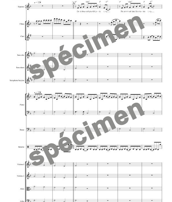 Lily (orchestre et chant)