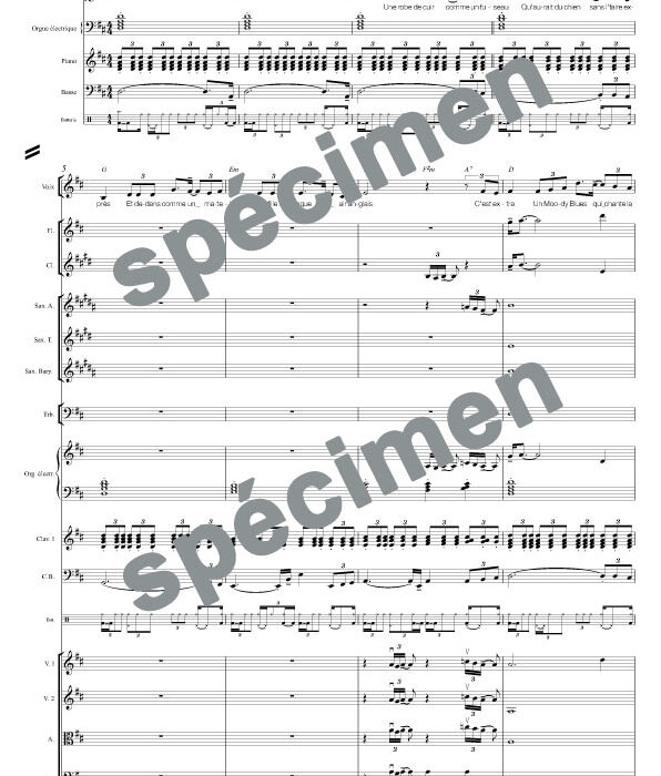 C'est extra (orchestre et chant)
