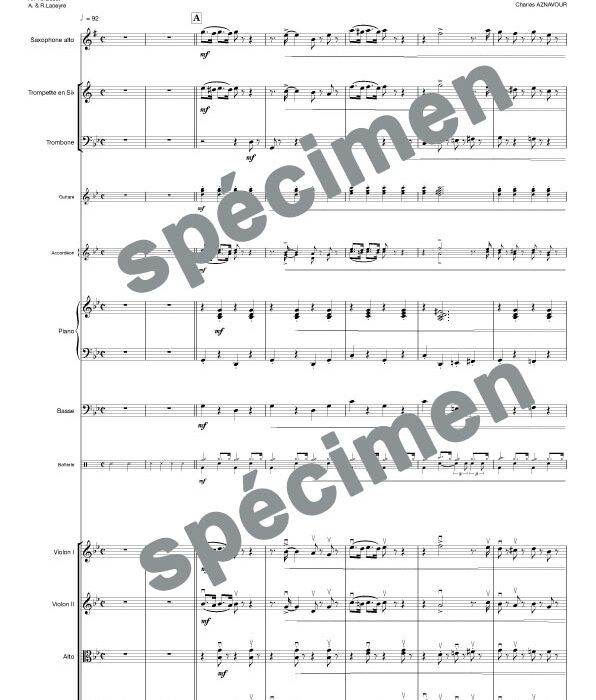 Pour faire une jam (quatuor à cordes et chant 2v)