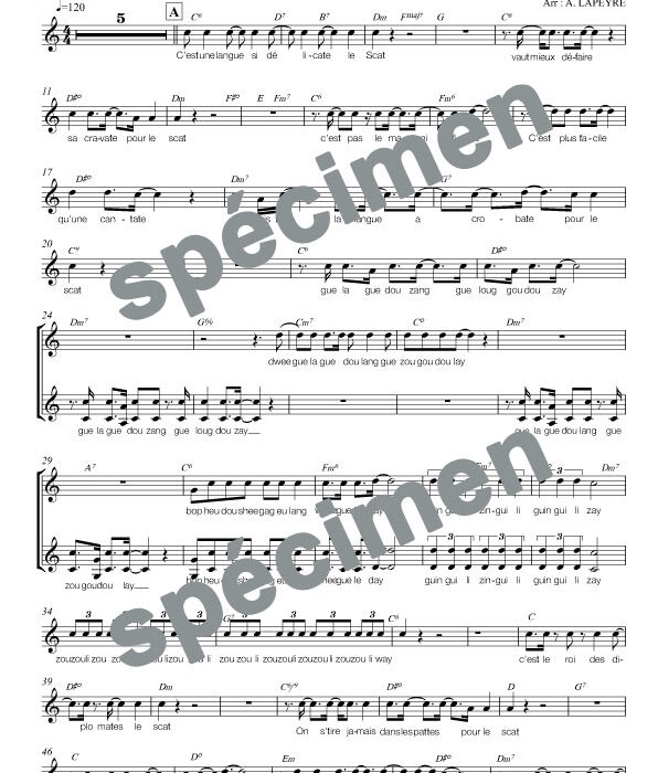 Le scat (chant)