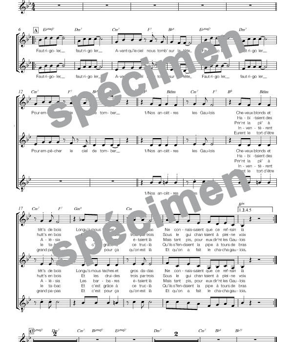 Faut rigoler (chant)