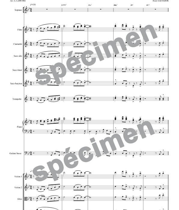 Faut rigoler (orchestre et chant)