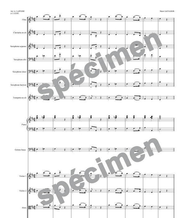 Les aristochats (orchestre et chant)