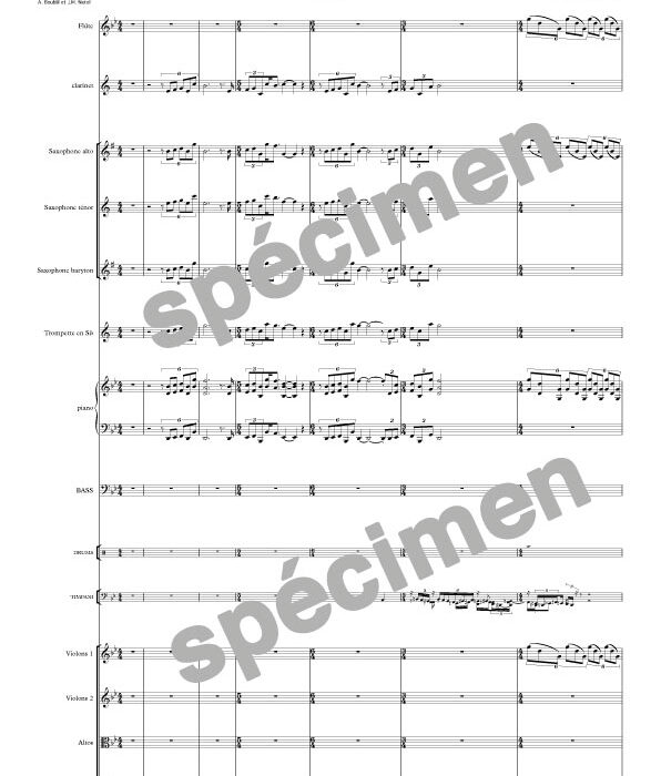 "Générique" Les Misérables (orchestre)