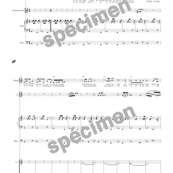 "La devise du cabaretier" Les Misérables (orchestre et chant)