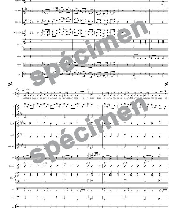 La java des bombes atomiques (orchestre et chant)