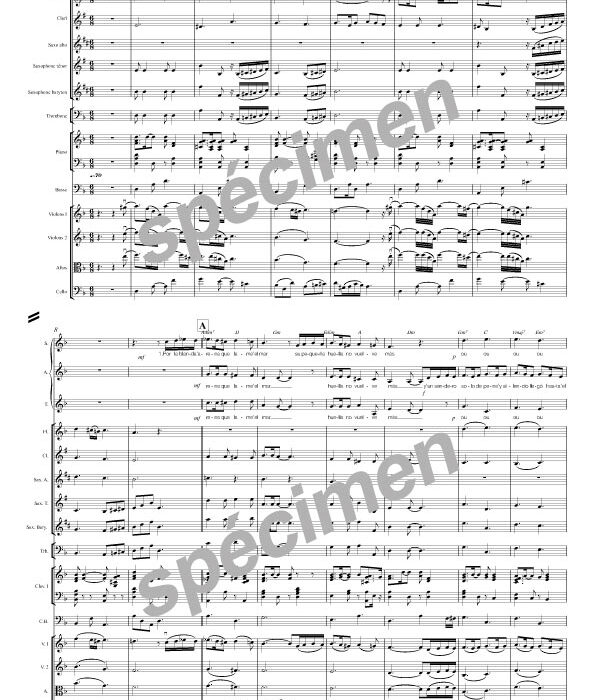 Alfonsina y el mar (chant et orchestre)