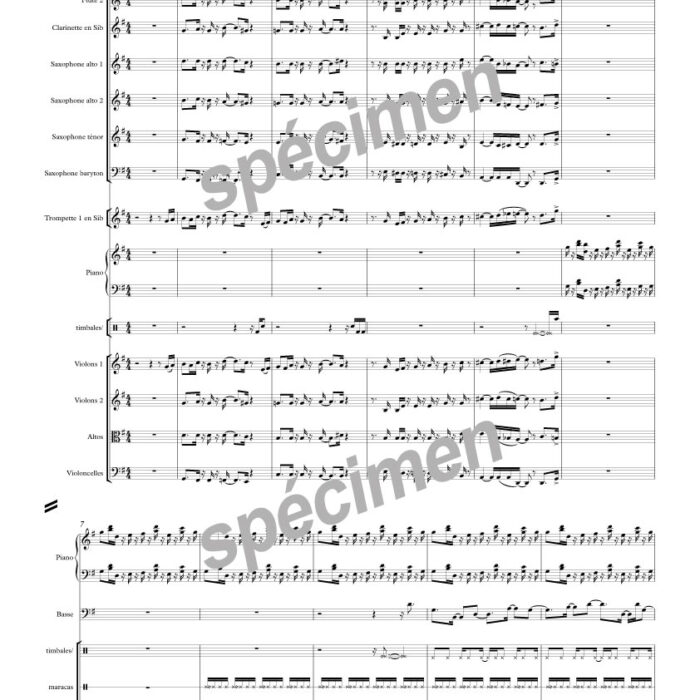 Couleur café (chant et orchestre)