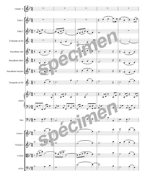 Cuando sali de Cuba (chant et orchestre)