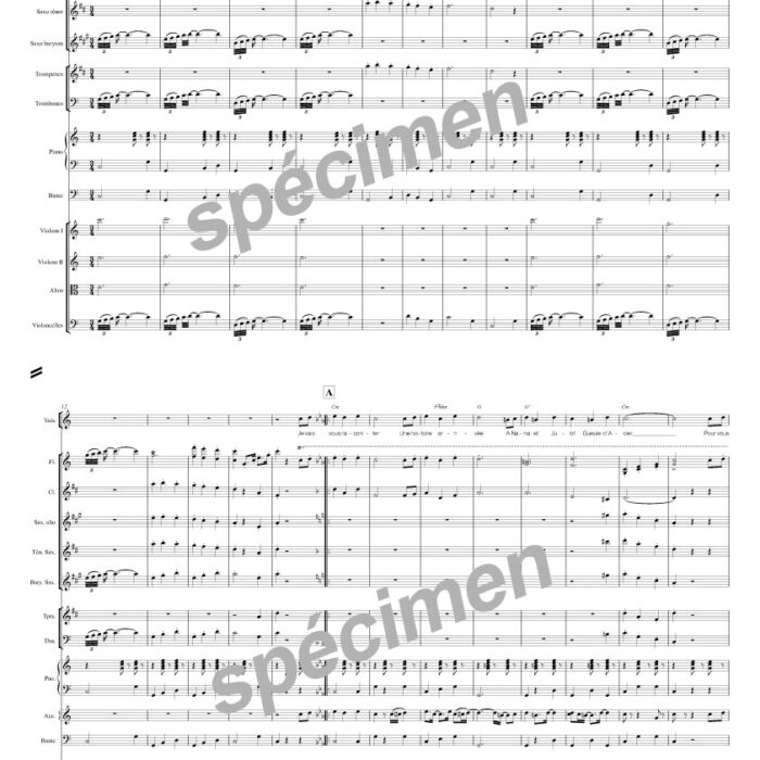La plus bath des javas (chant et orchestre)