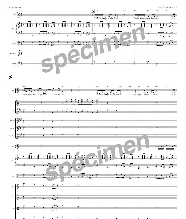 Nathalie (chant et orchestre) version 2