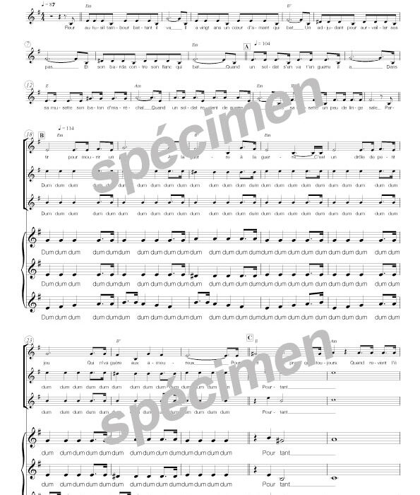 Quand un soldat (chant)