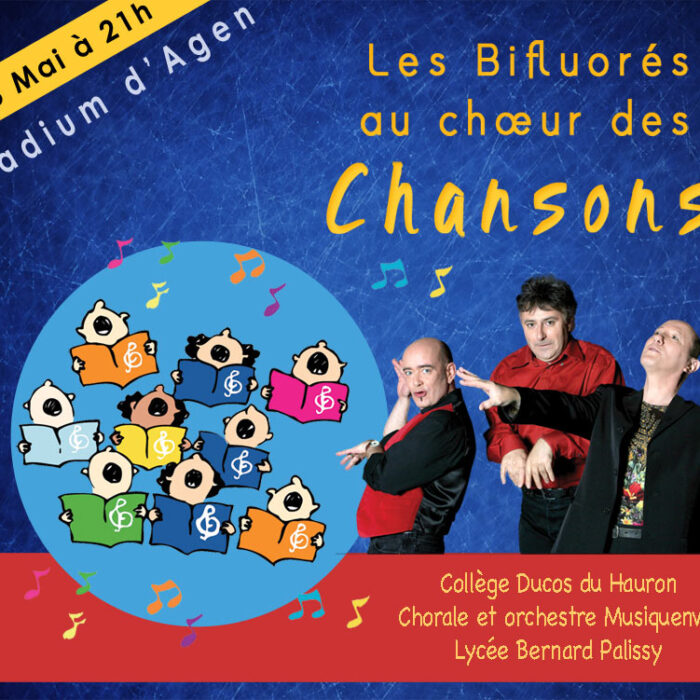 spectacle : "Les bifluorés au chœur des chansons"