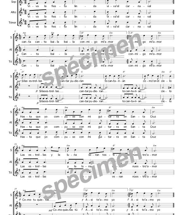 Viva la fiesta linda (chant)