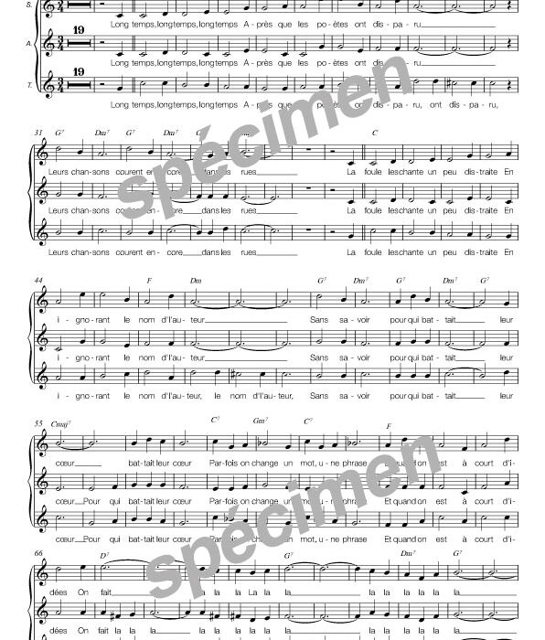 L'âme des poètes (chant)