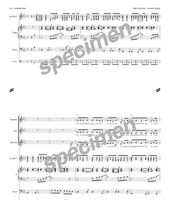 Rock Collection (chant et orchestre)