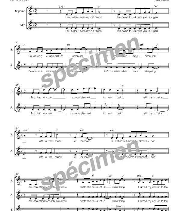 The sound of silence (chant)