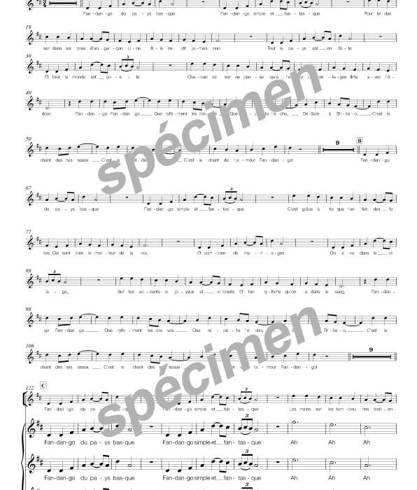 Fandango du Pays Basque (chant)