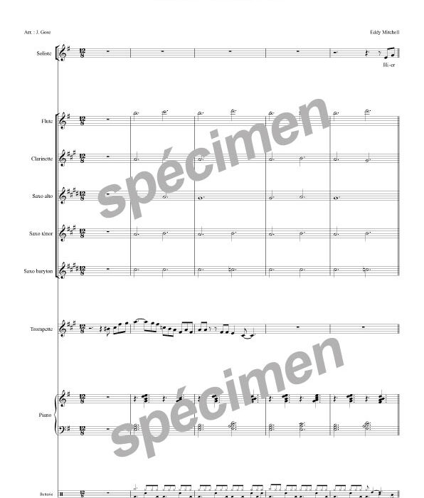 J'avais deux amis (chant et orchestre)