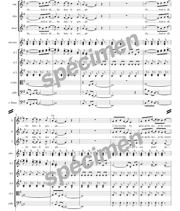 Eleanor Rigby (chant et orchestre)