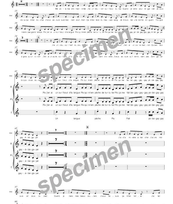 J'ai un bouton sur l'bout d'la langue (chant)