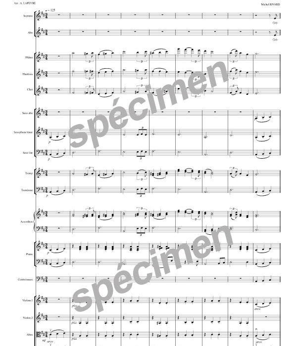 La Complainte du phoque en Alaska (chant et orchestre)