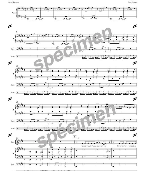 What I say (chant et orchestre)