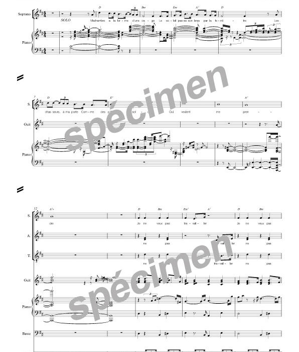 Sympathique (chant et orchestre)