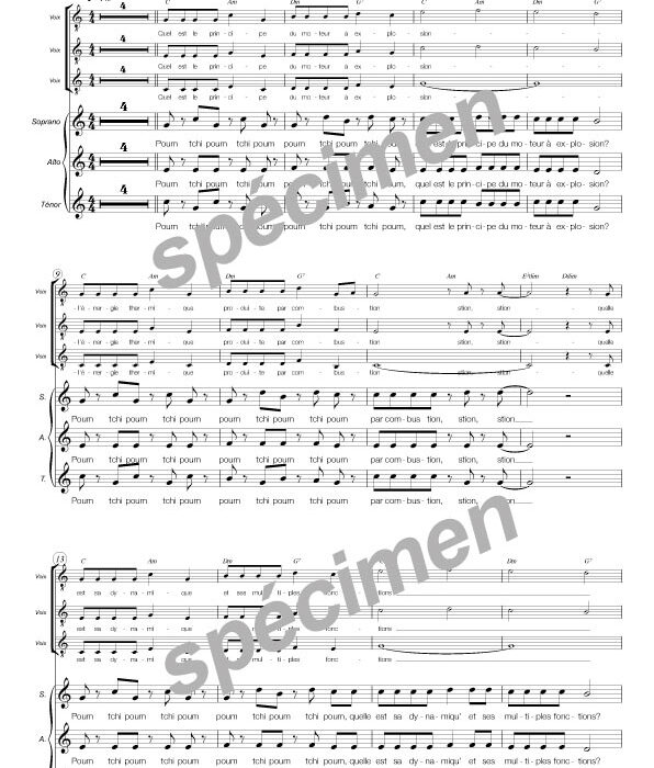 Le moteur à explosion (chant)