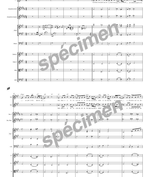 Au bilboquet des planètes (chant et orchestre)