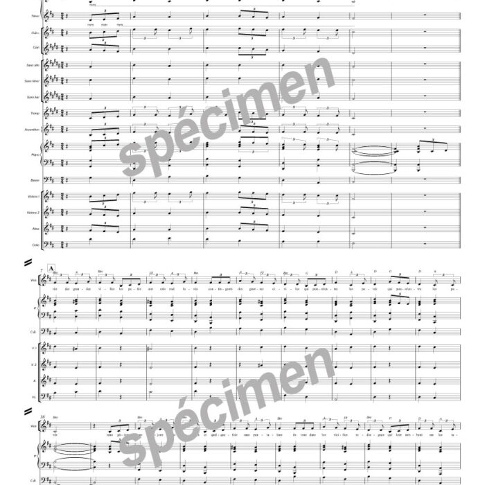 Les loupiots (chant et orchestre)
